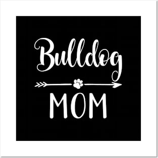 English French American Bulldog Mom Posters and Art